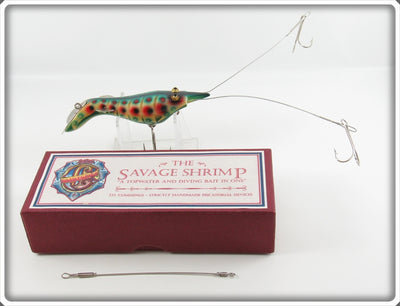 Jan Cummings Boca Pass Special The Savage Shrimp Lure In Box