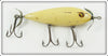 Vintage Kostielny Bait Company White Reel Slowly Minnow Lure