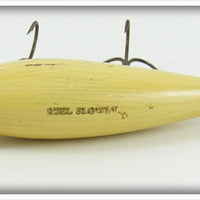 Kostielny Bait Company White Reel Slowly Minnow