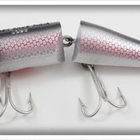 Creek Chub Whitefish w/ Pink Accent Plastic Jointed Husky Pikie In Correct Box 3000P WF