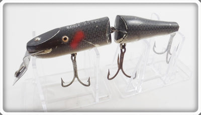 Vintage C.C.B.CO. Creek Chub Black Sucker Jointed Pikie Lure 2636