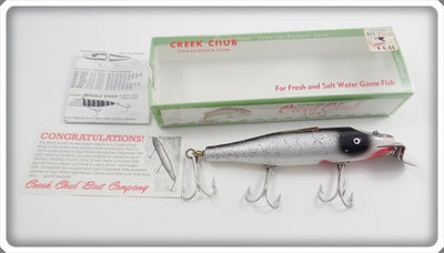 Vintage Creek Chub Bait Co Whitefish Husky Pikie Lure 2344 2300 WF