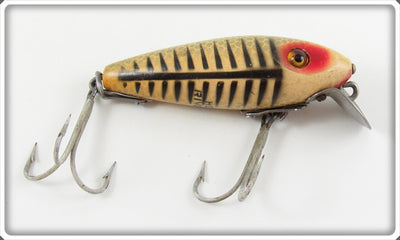 Vintage Heddon Silver Shore 110 River Runt Lure 119XRS