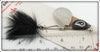 Kautzky Lazy Ike Co Black & White Bass Ike On Card