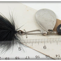 Kautzky Lazy Ike Co Black & White Bass Ike On Card