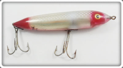 Heddon Fish Flash Silver Foil Red Scale Zara Spook Lure S9250 SFB