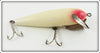 Wilson Hastings Sporting Goods Co White & Red Six In One Wobbler Lure