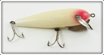 Wilson Hastings Sporting Goods Co White & Red Six In One Wobbler Lure