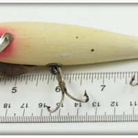 Wilson Hastings Sporting Goods Co White & Red Six In One Wobbler