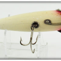 Wilson Hastings Sporting Goods Co White & Red Six In One Wobbler