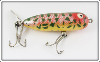 Vintage Heddon 361 14KCD 14 Karat Coachdog Baby Torpedo Lure