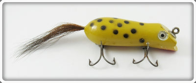 Vintage Shakespeare Yellow Black Spots Barbera Rat Lure 
