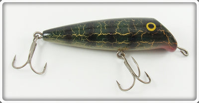 Vintage Moonlight/Paw Paw Green Crackleback Bass Seeker Lure