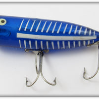 Heddon Cobalt Blue & White Shore Chugger Spook