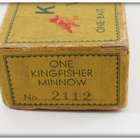 Pflueger Green Cracked Back Neverfail Minnow In Kingfisher Box