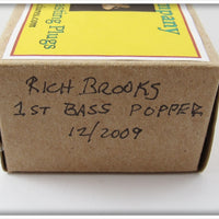 Rtistic Lure Company Rich Brooks Bass Popper In Box
