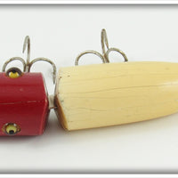 Heddon Red Head White Zig Wag 8302