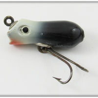 Vintage Shakespeare Black White Head Fly Rod Mouse Lure