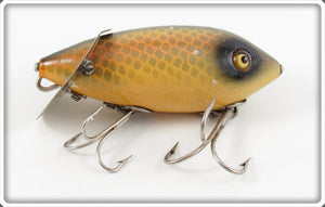 Vintage Heddon Shiner Scale Crab Wiggler Lure 1909P