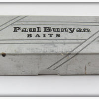 Paul Bunyan Nickel Double Action Twirl Bug In Box
