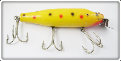 Vintage Creek Chub Yellow Spotted Striper Pikie 6914 Lure 