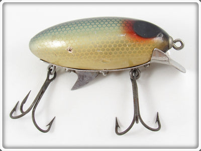 Vintage Clark's Shiner Scale Dent Eye Water Scout Lure