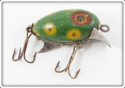 Vintage Clark's Green Frog Spot Little Eddie Lure