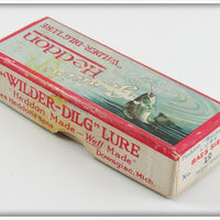 Heddon Yellow Bob Davis Bass Size Wilder Dilg In Box 12