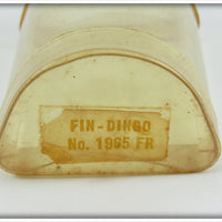 South Bend Spotted Frog Fin Dingo In Tube 1965 FR