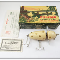 Pflueger Luminous Gold Spots Globe Lure In Box 3770 LUM-GOLD