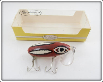 Arbogast Seein's Believin' Clear Plastic Lip Chipmunk Jitterbug In Box