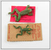 Vintage Jeffer's Mfg Co Jeff's Frog Lure Pair On Cards