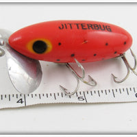 Arbogast Orange With Small Black Spots Jitterbug