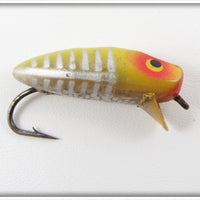 Vintage Heddon Yellow Shore Runtie Spook Lure 959XRY