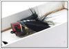 Heddon Black & White Bass Bug Spook In Box