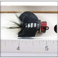 Heddon Black & White Bass Bug Spook In Box