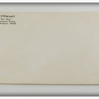 Bud Stewart Flyer, Envelope & Directions Card Lot