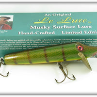 Frenchy LaMay Perch Le Lure Musky Surface Vamp In Box