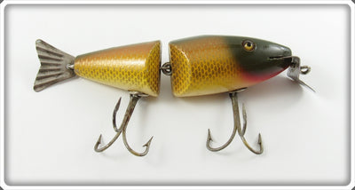 Vintage Creek Chub Golden Shiner Wigglefish Lure 2404