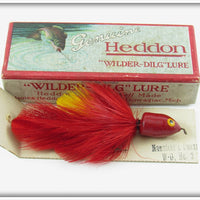 Vintage Heddon Mannfeld's Coaxer Wilder Dilg Lure In Box 2 