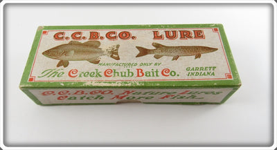 Creek Chub Western Auto Red Devil Crawdad Empty Box V364 