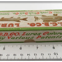 Creek Chub Western Auto Red Devil Crawdad Empty Box