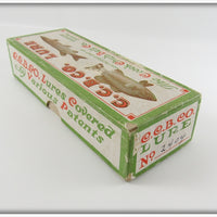 Creek Chub Western Auto Red Devil Crawdad Empty Box