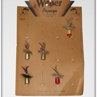 Vintage Weber Popeye Lure Dealer Display