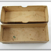 Heddon Empty White Pasteboard Box