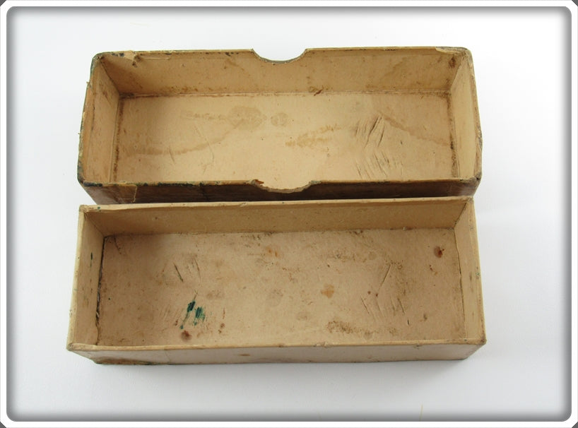 Vintage Heddon Empty White Pasteboard Lure Box For Sale Tough Lures
