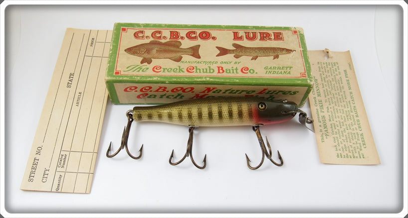 Vintage Creek Chub Pikie Scale 700 Lure In Box With Hangtag