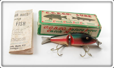 Vintage Creek Chub Redside Dace Wigglefish Lure In Box 2405