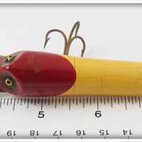 South Bend Red Arrowhead White Dive Oreno In Box 954 RW