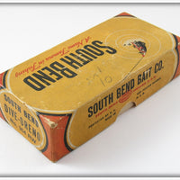 South Bend Red Arrowhead White Dive Oreno In Box 954 RW